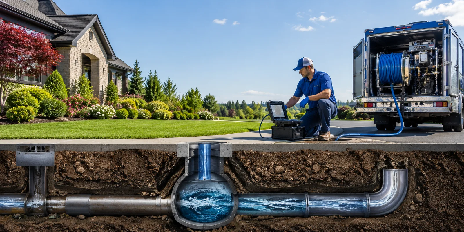Drainage restoration information for Port Jefferson, NY